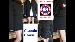 Canada Goose Carson Parka Fusion Fit [upl. by Ardnaik]