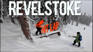 REVELSTOKE HIT LAP  The Promised Land SE III EPII  Snowboarding In Revelstoke [upl. by Azpurua517]