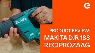 Product Review Makita DJR 188 18V Liion Reciprozaag  Gereedschapcentrum [upl. by Enived25]