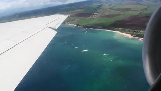 Epic Engine Sound Awesome HD Boeing 717 Takeoff From Kahului Maui [upl. by Leba97]