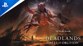 The Elder Scrolls Online  Deadlands DLC Launch Trailer  PS5 PS4 [upl. by Neelhtakyram]