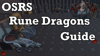 UPDATED GUIDE in DESCRIPTION  OSRS Rune Dragons Guide [upl. by Hesky]