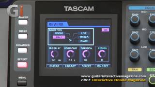 Tascam Digital Portastudio DP24 Review  Guitar Interactive Magazine Issue 28  Andi Picker [upl. by Vatsug]