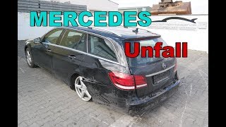 Mercedes E Klasse Kombi UnfallwagenAnkauf wwwcrashsportwagende [upl. by Nylkcaj]