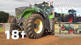 18t Freie Klasse ist der XERION auch 2018 vor Fendt 1050 Vario Klein Vollstedt Trecker Treck BATTLE [upl. by Imyaj]