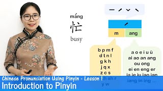 Introduction to Chinese Pronunciation Using Pinyin  Pinyin Lesson 01 [upl. by Irby]