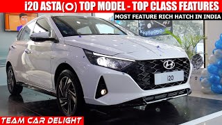 Hyundai i20 Asta Optional  Walkaround Review with On Road Price  Hyundai i20 2020 Top Model [upl. by Anisor]