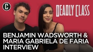 Benjamin Wadsworth amp Maria Gabriela De Faria talk Deadly Class [upl. by Enerual373]