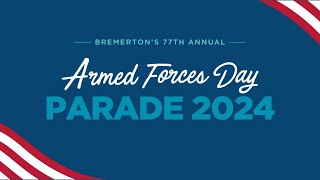 2024 Bremerton Armed Forces Day Parade [upl. by Chassin]