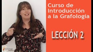 Curso de grafologia  Leccion 2  Qué es Grafología [upl. by Leeanne]