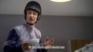 PaddyPowercom  Richard Dunwoody on a Horse in a Kitchen [upl. by Ymme852]