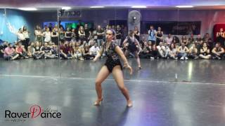 Lital Weiss  Bachata solo performance [upl. by Anallij]