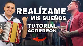 REALIZAME MIS SUEÑOS Tutorial de Acordeón  Binomio de Oro de América [upl. by Sukul]