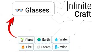 How to make Glasses in infinite craft  infinity craft [upl. by Farron]