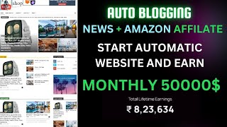 Create A Fully Automatic WordPress Website🔥autoblogging WordPress Website  WP Automatic Plugin [upl. by Anaik]