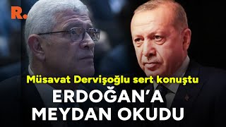 Erdoğana meydan okudu partisinden yetki istedi  İşte Müsavat Dervişoğlunun kurultay konuşması [upl. by Gnal]