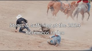 Stress and suffering at the 2024 Keremeos rodeo [upl. by Limber944]