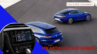 VW Arteon 2025 Debuts vw volkswagen [upl. by Nnylyar]