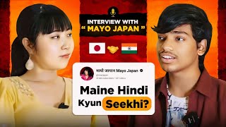 mayojapan Opens Up on Learning Hindi Early Life Bollywood Anime Personal Life amp Spirituality [upl. by Brenda]