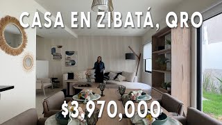 Casa en Zibatá Querétaro 3 millones 970 mil pesos [upl. by Roede]