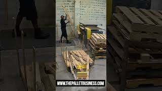 How to Break Down Pallets Fast and Easy  The Pallet Business [upl. by Helgeson]