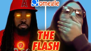 The FLASH Prank  Bonus Video Telling ppl their Location amp Knocking on Omegle [upl. by Lodi]