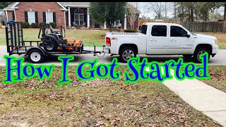 How I started my lawn care business the easy way [upl. by Beaufert]