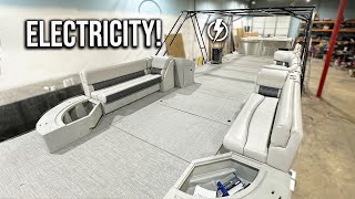 Building My Dream Yacht From Scratch Pt 16  WEVE GOT ELECTRICITY [upl. by Gwenny654]