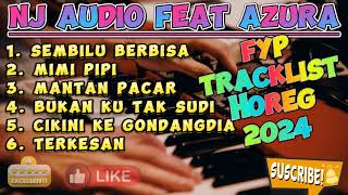 ALBUM REMIX NJ AUDIO feat AZURA MUSIK TERBARU 2024 cover  BASS GLEERR [upl. by Ydnem]