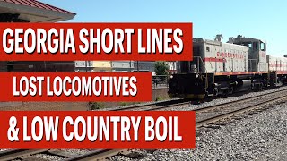 Georgia Short Lines Lost Locomotives and Low Country Boil [upl. by Cirri]