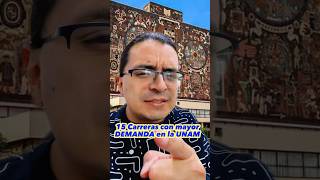 😱 TOP 15 Carreras más Demandadas en la UNAM y Puntajes requeridos para Ingresar Parte 1 unam [upl. by Salvidor]