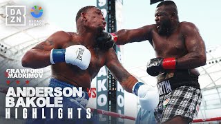 FIGHT HIGHLIGHTS  Riyadh Season Card Jared Anderson vs Martin Bakole [upl. by Ecnarepmet]