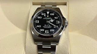 A Discussion of the Rolex AirKing 126900 [upl. by Worl917]