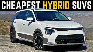 7 Cheapest Hybrid SUVs For 2024 [upl. by Boylan]