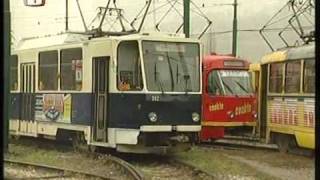 Sarajevo  Modernizace vozového parku tramvají Události ČT  1711 2005 [upl. by Bidget883]