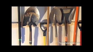 Organize Garage  Hang Tools for Cheap [upl. by Amethist]