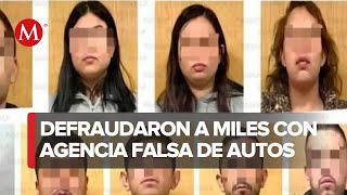 Detienen a una banda de defraudadores por venta de automóviles en San Luis Potosí [upl. by Nibroc]