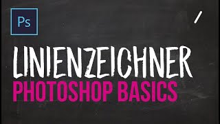 PRO Tutorial  Photoshop Grundlagen lernen 41  Linien Werkzeug [upl. by Toinette]