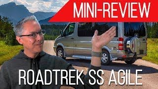 MiniReview  2019 Roadtrek SS Agile  5 Minute Essential Facts on This Class B Camper Van [upl. by Sanjiv596]