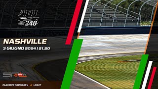 CIN CUP eSports Series 2324  Race 22 PLAYOFF ROUND OF 8  Nashville ADJ [upl. by Ttiwed]