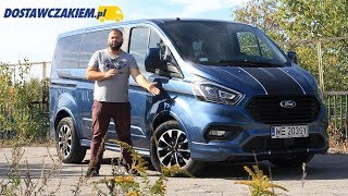 Test Ford Tourneo Custom 20 EcoBlue 170 KM – sportowy minibus [upl. by Laughry]