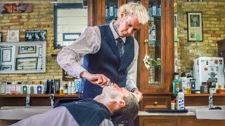 💈Hot Towel Shave With Pat’s Potions amp Lotions At Elizabeth’s Barber Shop  Saint Paul Part 2 [upl. by Rab]