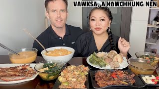 Anthur kan dan😋 Vawksa a kawchhung nen rawtuai leh behlawi saum bai sangha fry mukbang eating [upl. by Stroup946]