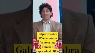 Galperin es un usurero noticias tv economia [upl. by Harneen]