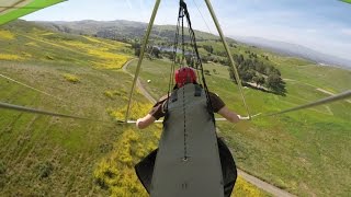 Hang Gliding Lesson 6  Going Prone with Saeid [upl. by Aynotan64]