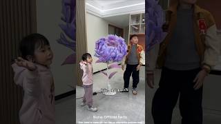 Chintu and Chinki made a flower tree  😱carriage house wooden artist  shortsvideo [upl. by Steddman]