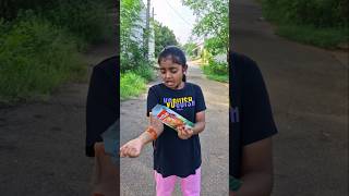 BLOOD prank on my sister 😱TomampJerry 🤣DiyaIshwarya shorts viralvideo [upl. by Aihsoem]