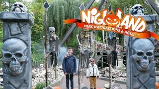 VLOG  JOURNÉE PLEINE DE FRISSONS pour NIGLOWEEN  Nigloland Parc d’Attractions [upl. by Lefty]