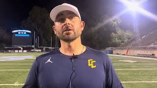 Central Catholic HC Ryan Lehmeier Recaps Win Over Woodland Hills  962024  PSN [upl. by Cordi]