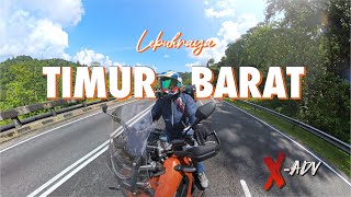 XADV 750  Antara Route Terbaik di Malaysia  Lebuh Raya Timur  Barat  Raw Sound [upl. by Behrens]